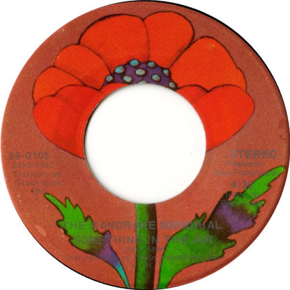 The Mandrake Memorial : Something In The Air / Musical Man (7", Single)