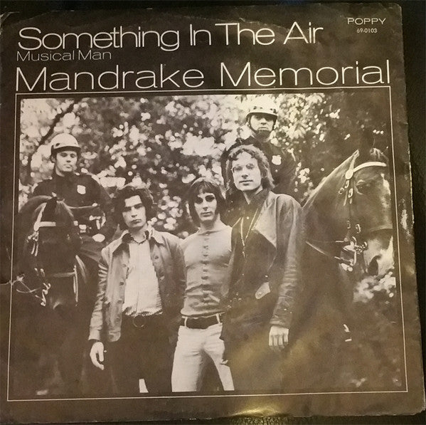 The Mandrake Memorial : Something In The Air / Musical Man (7", Single)