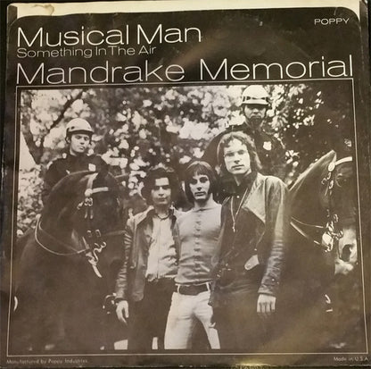 The Mandrake Memorial : Something In The Air / Musical Man (7", Single)