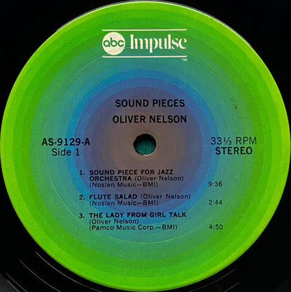 Oliver Nelson : Sound Pieces (LP, Album, RE, Gat)