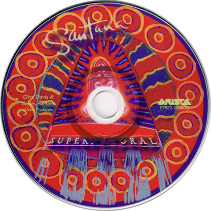 Santana : Supernatural (CD, Album, JVC)