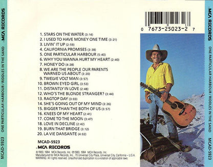 Jimmy Buffett : One Particular Harbour / Riddles In The Sand (CD, Comp)