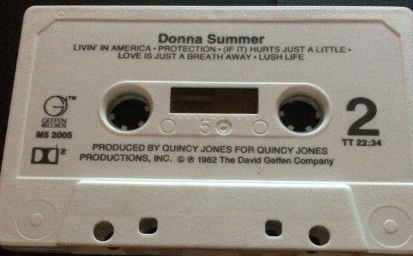 Donna Summer : Donna Summer (Cass, Album)