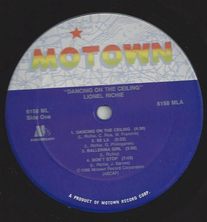 Lionel Richie : Dancing On The Ceiling (LP, Album, Club, Car)