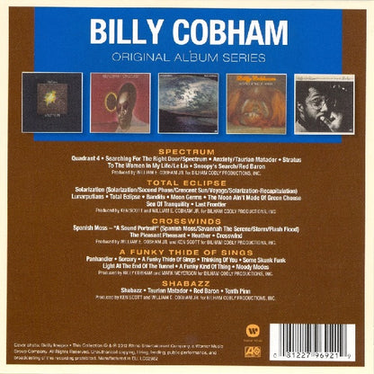 Billy Cobham : Original Album Series (CD, Album, RE + CD, Album, RE + CD, Album, RE + CD)