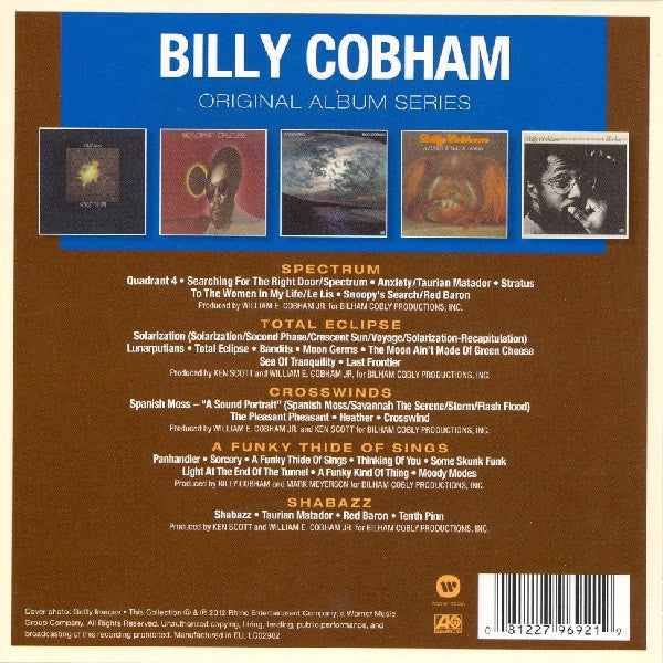 Billy Cobham : Original Album Series (CD, Album, RE + CD, Album, RE + CD, Album, RE + CD)