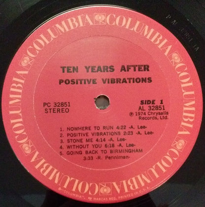 Ten Years After : Positive Vibrations (LP, Album, Pit)