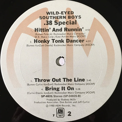 .38 Special* : Wild-Eyed Southern Boys (LP, Album, Ter)