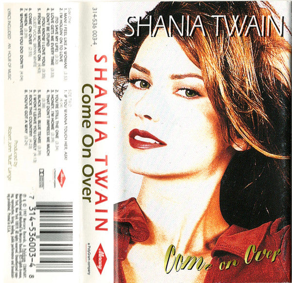 Shania Twain : Come On Over (Cass, Album)