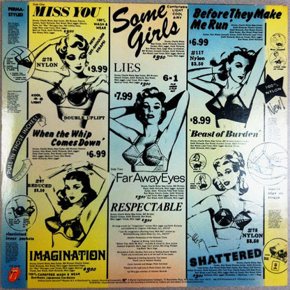 The Rolling Stones : Some Girls (LP, Album, 1st)