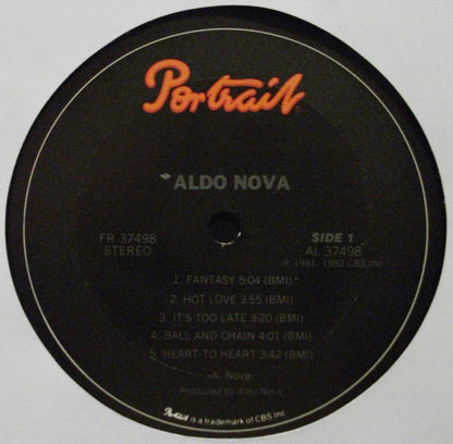 Aldo Nova : Aldo Nova (LP, Album)