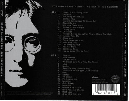 John Lennon : Working Class Hero - The Definitive Lennon (2xCD, Comp)