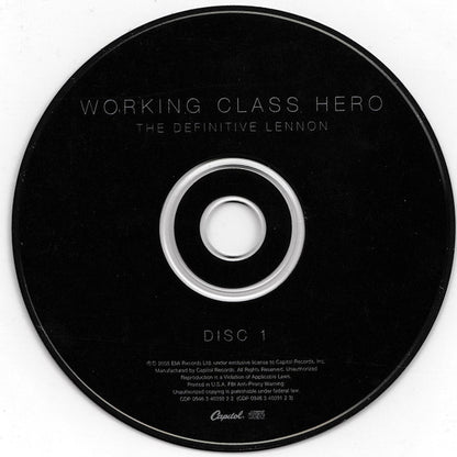 John Lennon : Working Class Hero - The Definitive Lennon (2xCD, Comp)