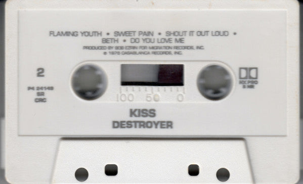Kiss : Destroyer (Cass, Album, Club, RE, Col)
