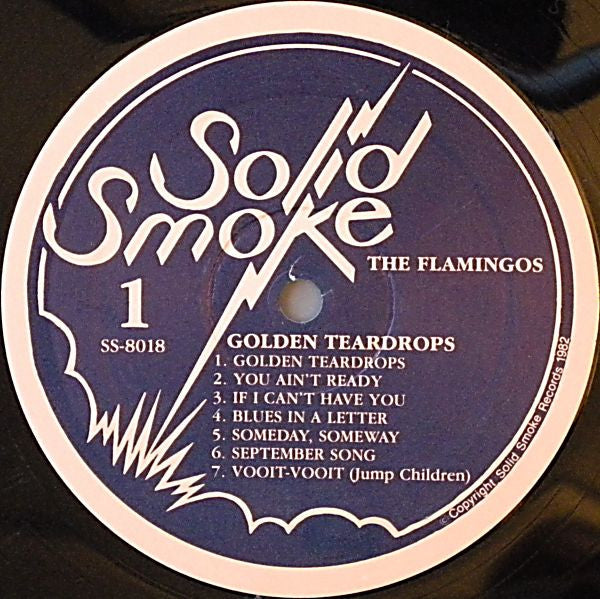 The Flamingos : Golden Teardrops (LP, Comp)