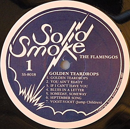 The Flamingos : Golden Teardrops (LP, Comp)