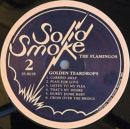 The Flamingos : Golden Teardrops (LP, Comp)