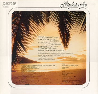 Carla Bley with Steve Swallow : Night-glo (LP, Album)