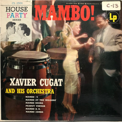 Xavier Cugat And His Orchestra : Mambo! (10", Album)