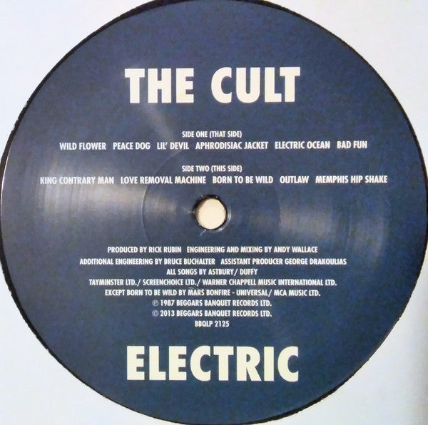 The Cult : Electric Peace (LP, Album, RE + LP, Album, RE + Comp)