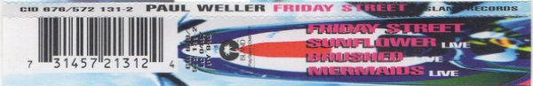 Paul Weller : Friday Street (A Heavy Soul EP) (CD, EP)