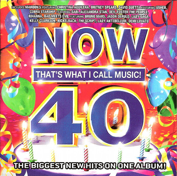 Various : Now That's What I Call Music! 40 (CD, Comp)