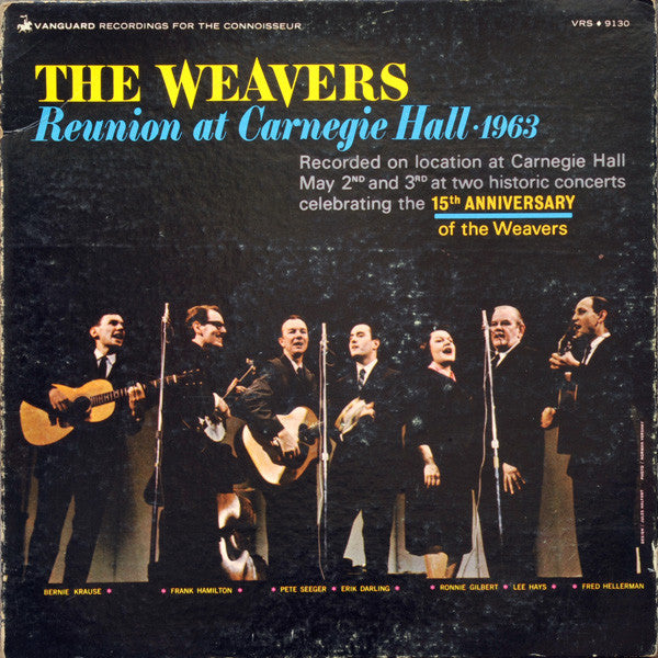The Weavers : Reunion At Carnegie Hall - 1963 (LP, Mon)