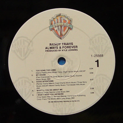 Randy Travis : Always & Forever (LP, Album, Spe)