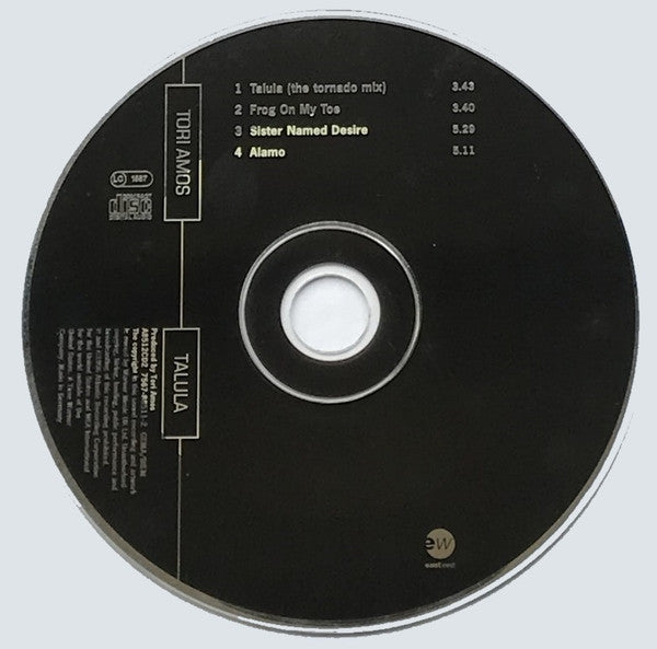 Tori Amos : Talula (Tornado Mix) (CD, Single, CD2)