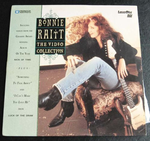 Bonnie Raitt : The Video Collection (Laserdisc, 12", S/Sided, Comp, NTSC, CLV)