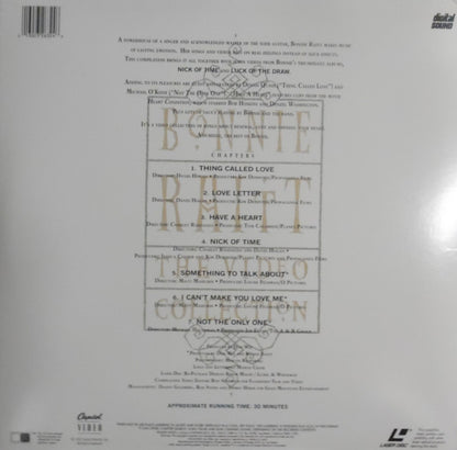 Bonnie Raitt : The Video Collection (Laserdisc, 12", S/Sided, Comp, NTSC, CLV)