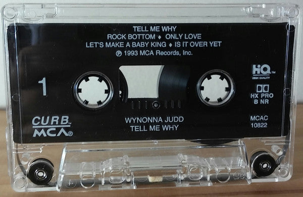 Wynonna : Tell Me Why (Cass, Album)