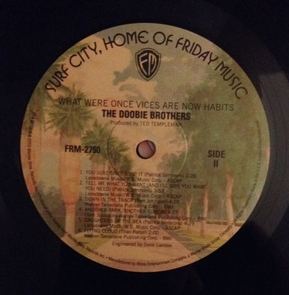 The Doobie Brothers : What Were Once Vices Are Now Habits (LP, Album, RE, 180)