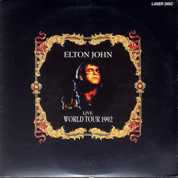 Elton John : Live World Tour 1992 (Laserdisc, 12", NTSC)