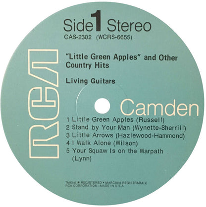 Living Guitars : Little Green Apples And Other Country Hits (LP)