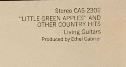 Living Guitars : Little Green Apples And Other Country Hits (LP)