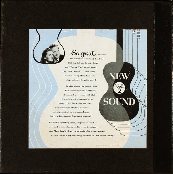 Les Paul With Mary Ford* : The New Sound! Volume II (3xShellac, 10", Album, Scr + Box)