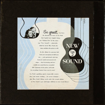 Les Paul With Mary Ford* : The New Sound! Volume II (3xShellac, 10", Album, Scr + Box)