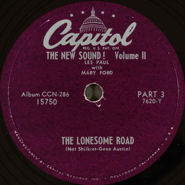 Les Paul With Mary Ford* : The New Sound! Volume II (3xShellac, 10", Album, Scr + Box)
