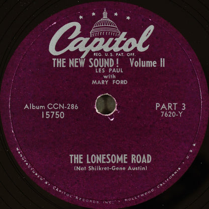 Les Paul With Mary Ford* : The New Sound! Volume II (3xShellac, 10", Album, Scr + Box)