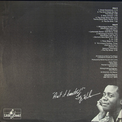 Flip Wilson : The Devil Made Me Buy This Dress (LP, Album, Roc)