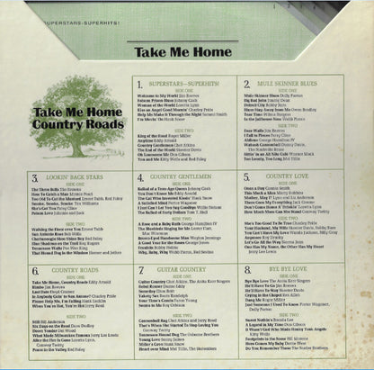 Various : Take Me Home Country Roads (8xLP, Comp + Box)
