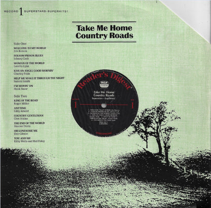Various : Take Me Home Country Roads (8xLP, Comp + Box)
