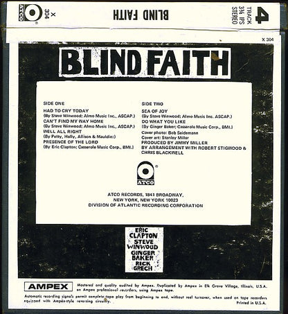 Blind Faith (2) : Blind Faith (Reel, 4tr Stereo, 7" Reel, Album)