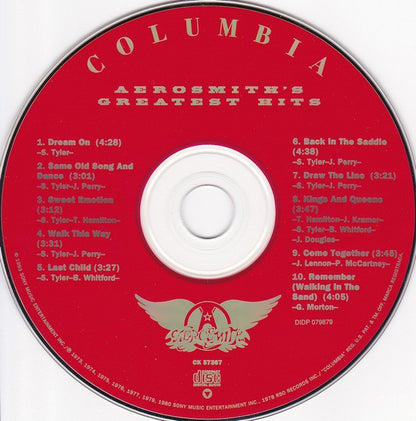 Aerosmith : Aerosmith's Greatest Hits (CD, Comp, RE)