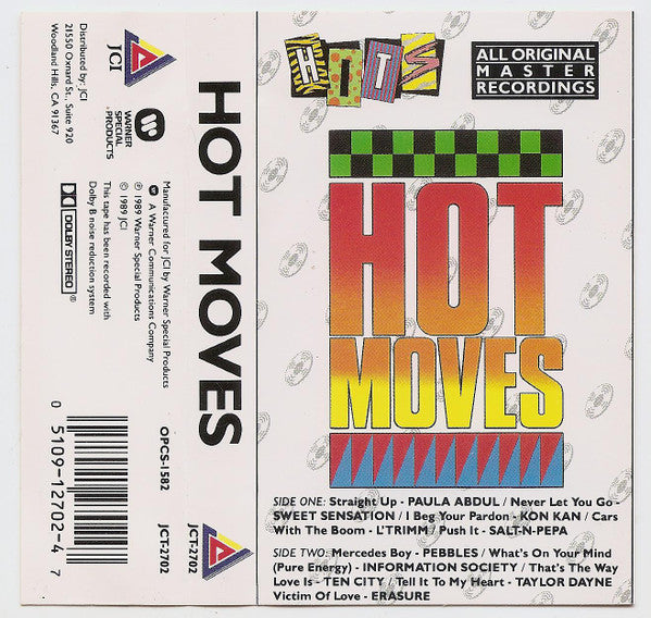 Various : Hot Moves (Cass, Comp, SR,)
