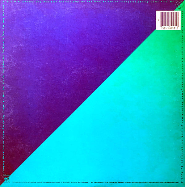 James Taylor (2) : Flag (LP, Album, RE)