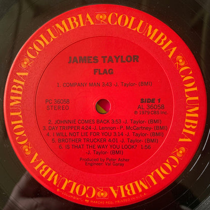 James Taylor (2) : Flag (LP, Album, RE)