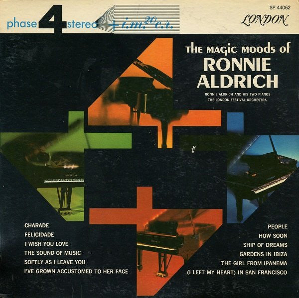Ronnie Aldrich And His Two Pianos With The London Festival Orchestra* : The Magic Moods Of Ronnie Aldrich (LP, Album)