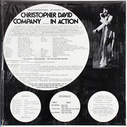 Christopher David Company : ..... In Action (LP, Album)